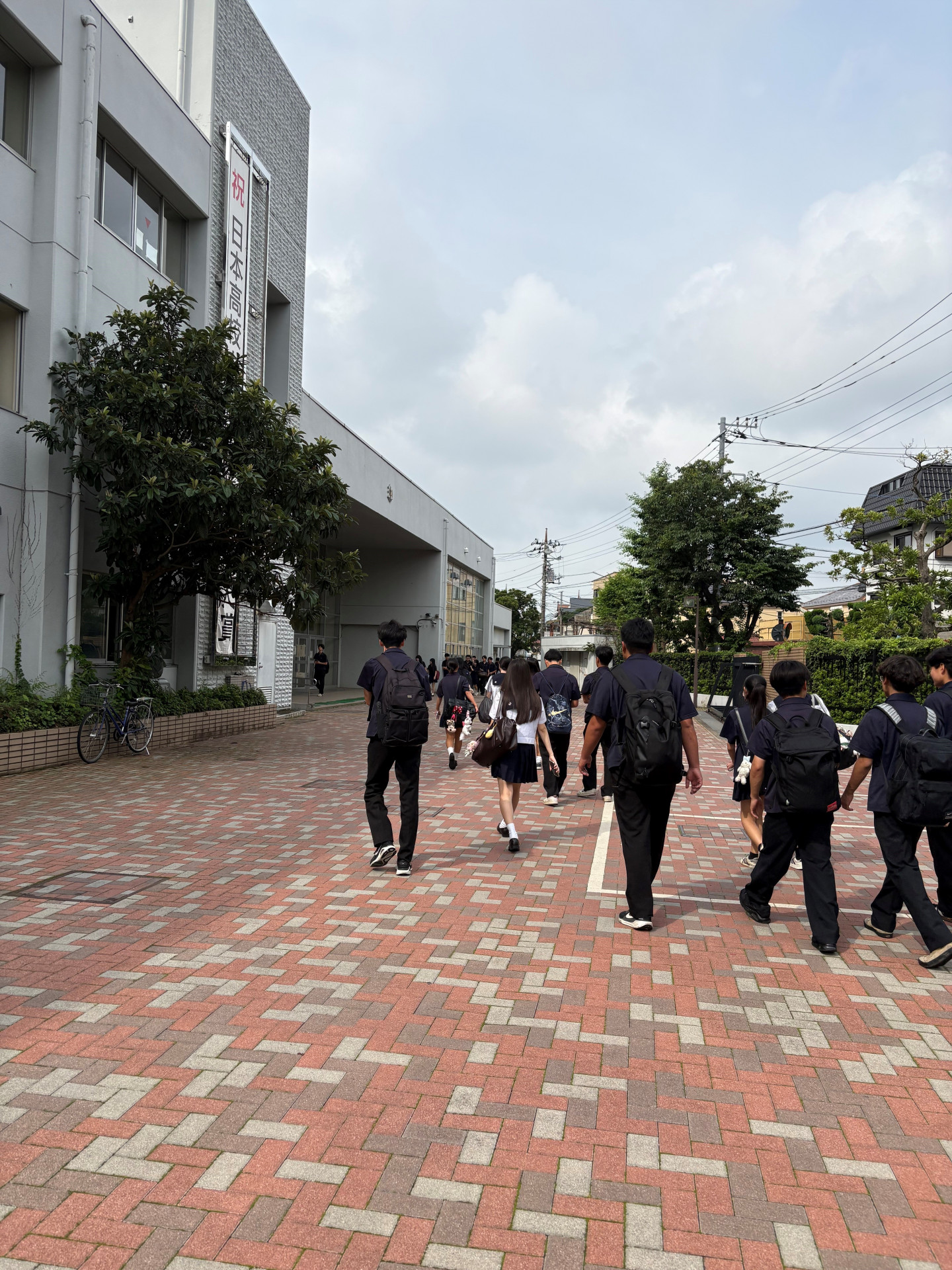 登校風景