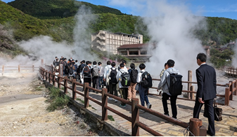 令和6年度　3学年修学旅行　雲仙地獄めぐり