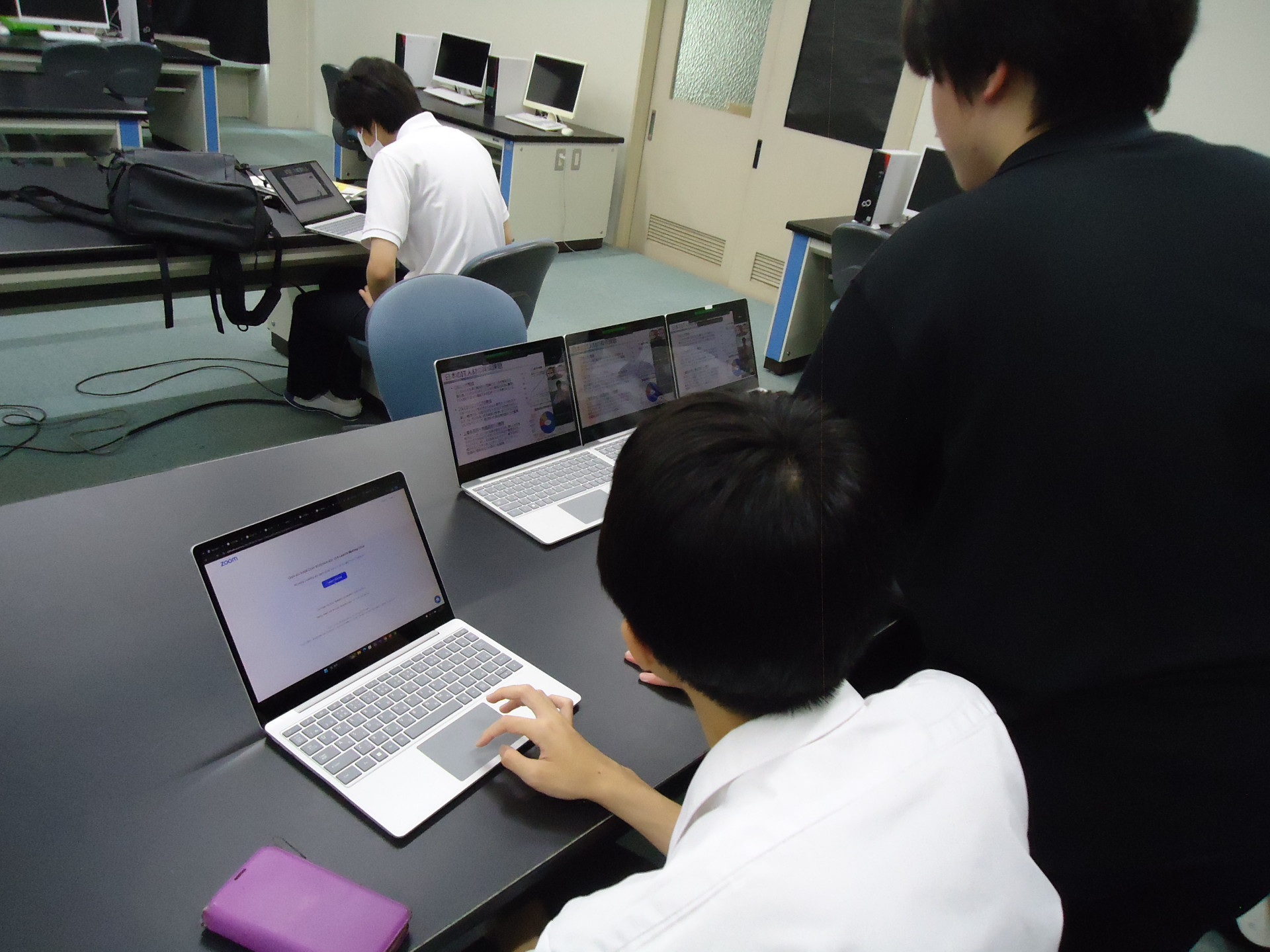 開校式の様子①