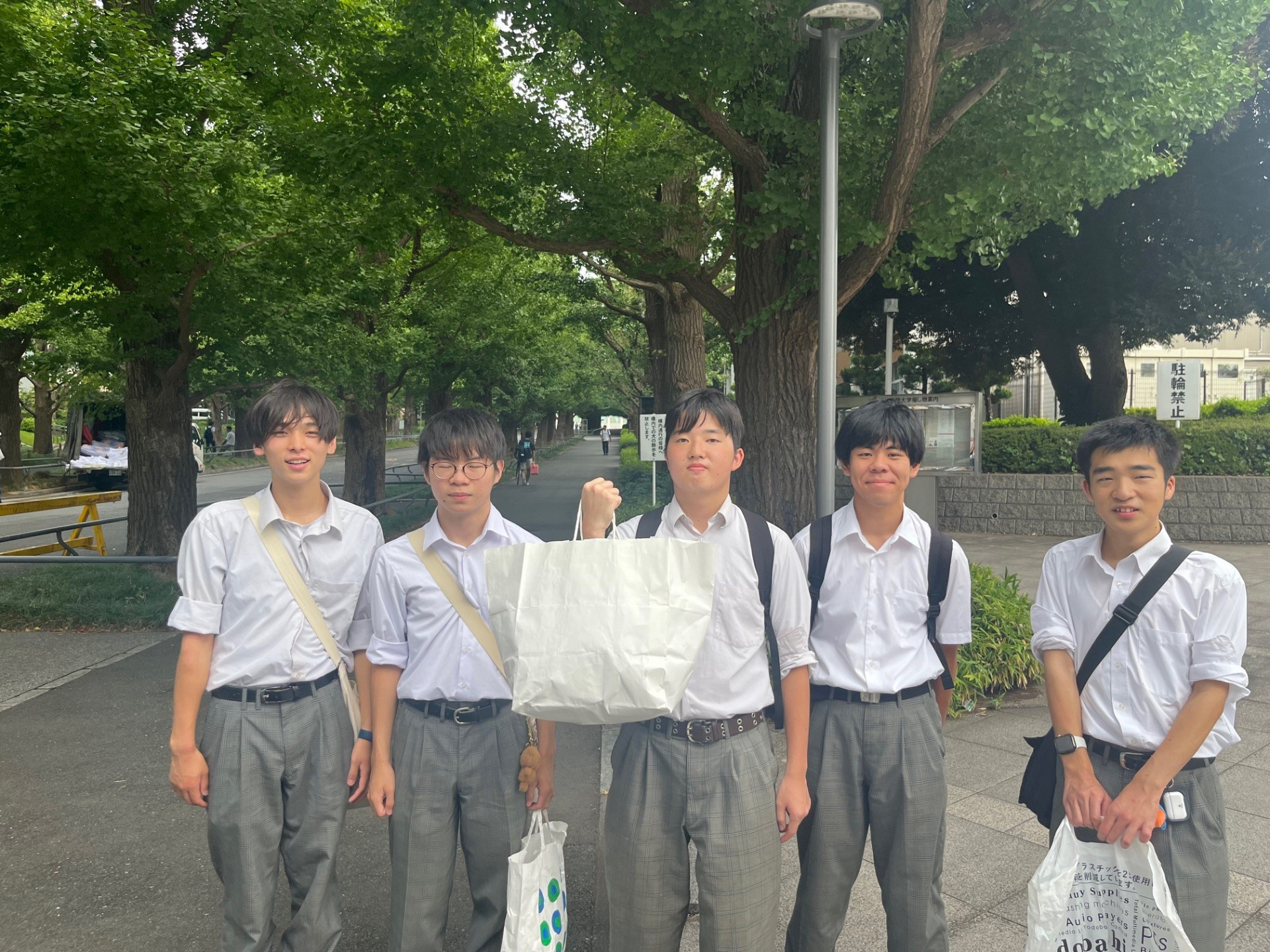慶応大学訪問３