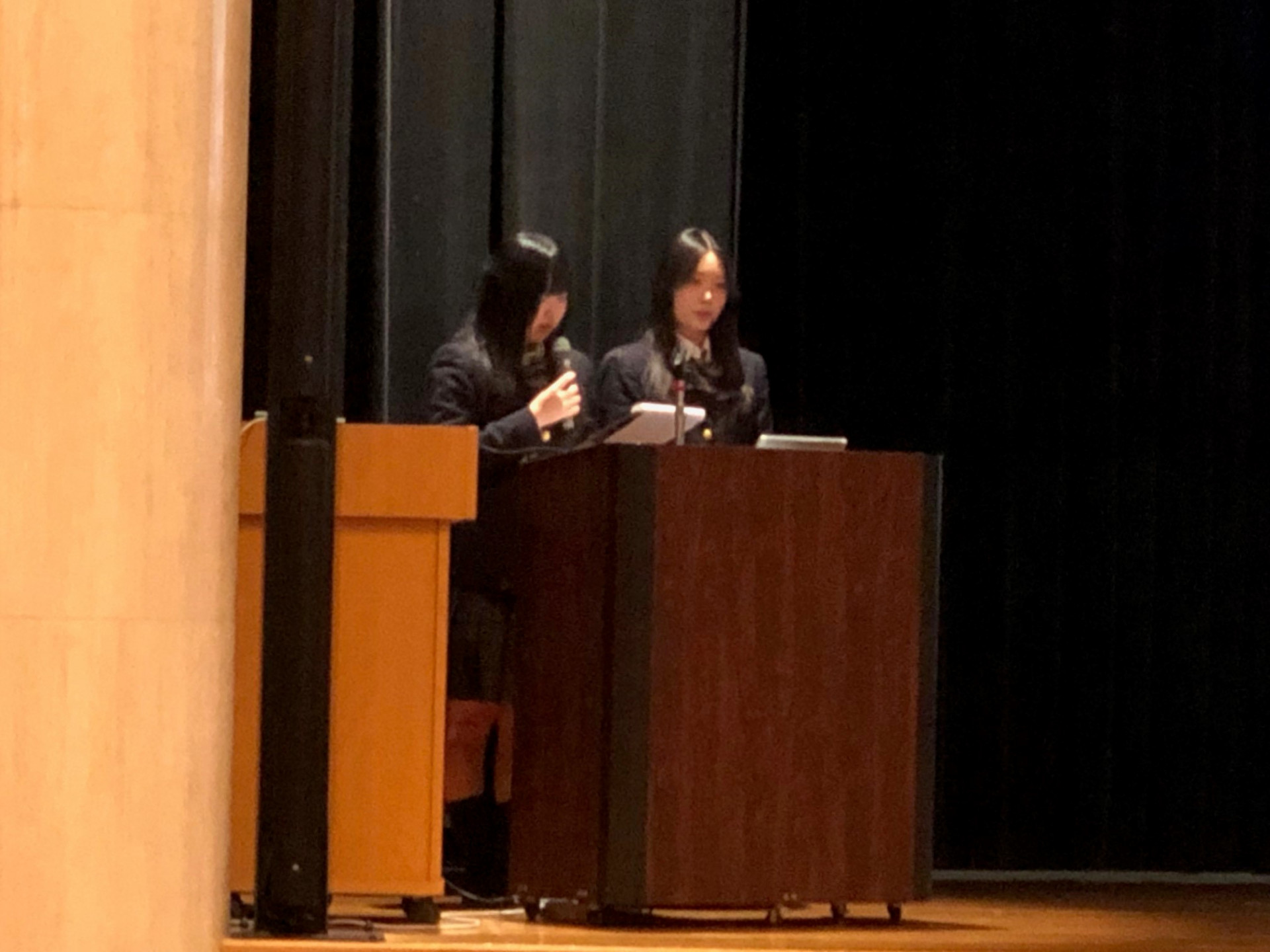 国際ボランティア　12回総合学科成果発表会20241214ｃ