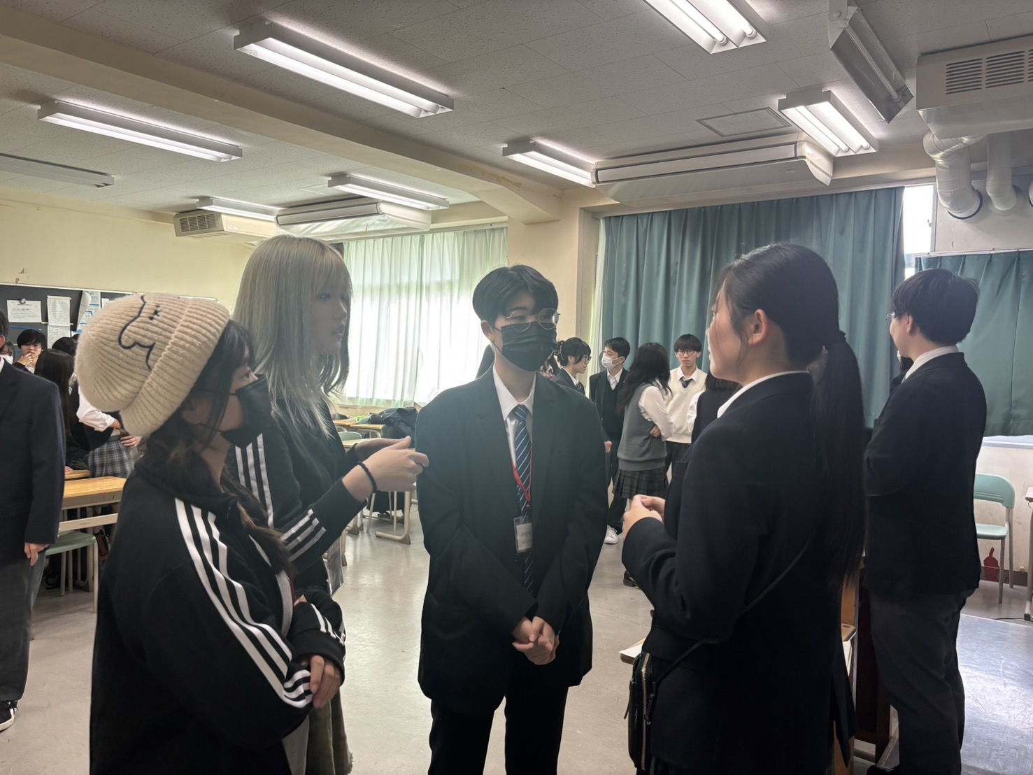 韓国　国際交流　杉並総合高校