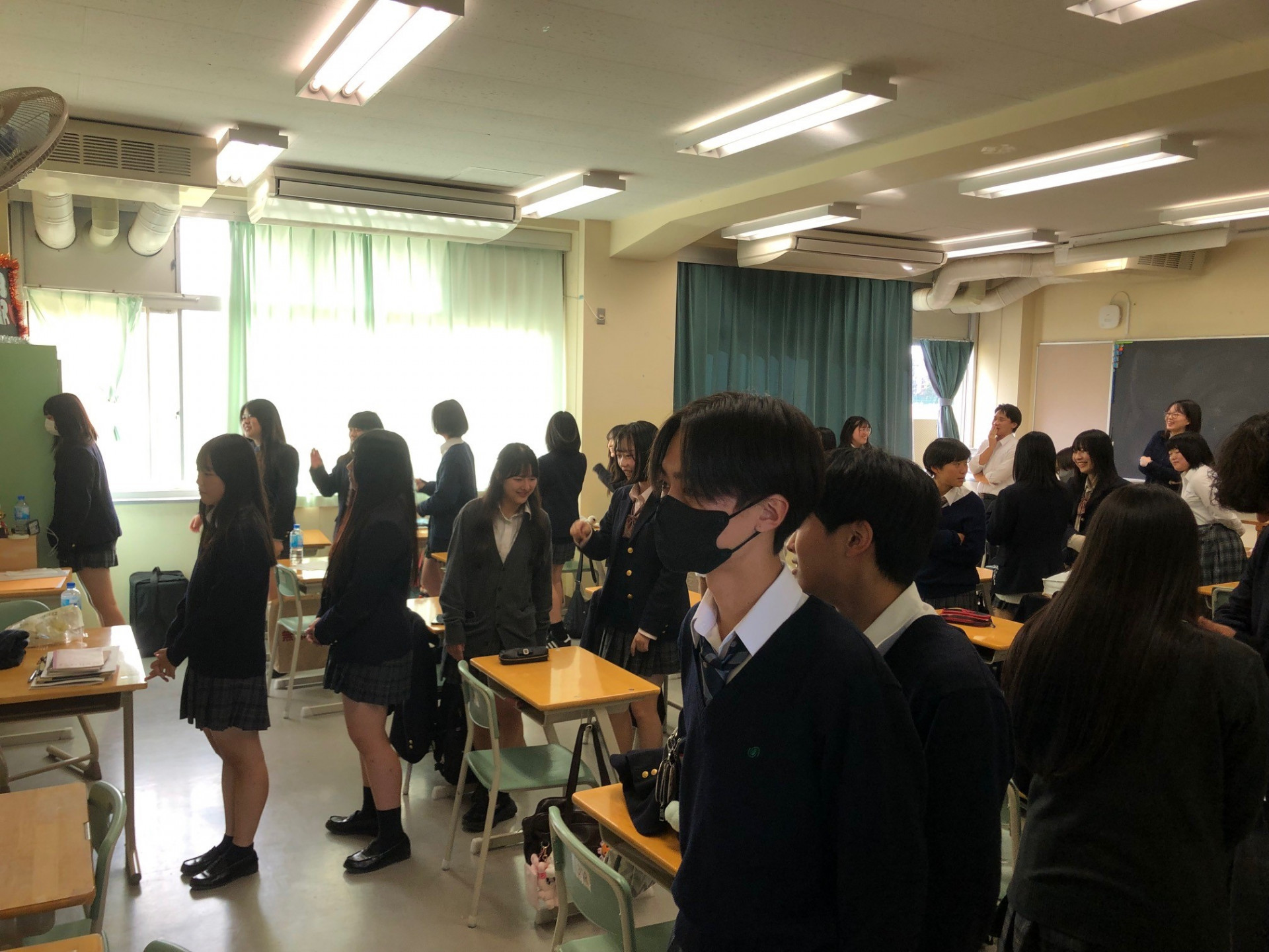 韓国　国際交流　杉並総合高校