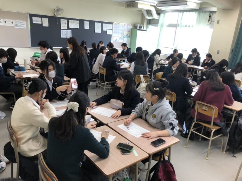 韓国　国際交流　杉並総合高校