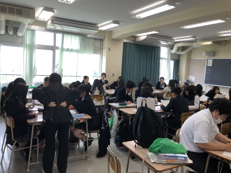 韓国　国際交流　杉並総合高校