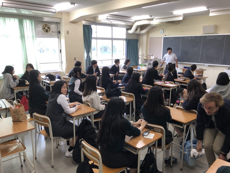 韓国　国際交流　杉並総合高校