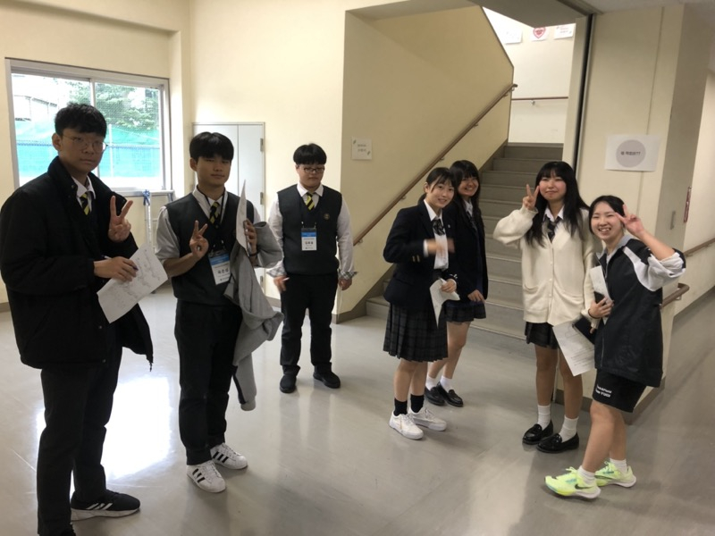 杉並総合　国際交流　姉妹校　美林マイ高