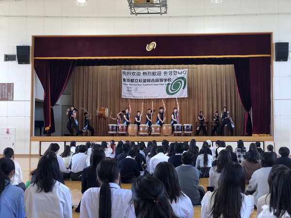 杉並総合高校 韓国 国際交流 ハングル