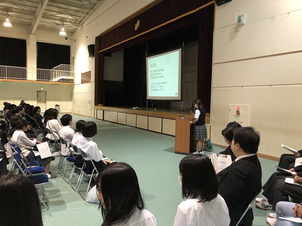 令和５年度学校説明会の様子１