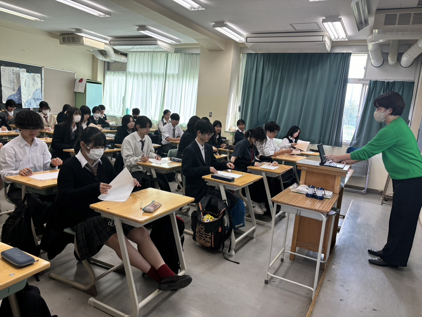 韓国姉妹校　国際交流　授業交流