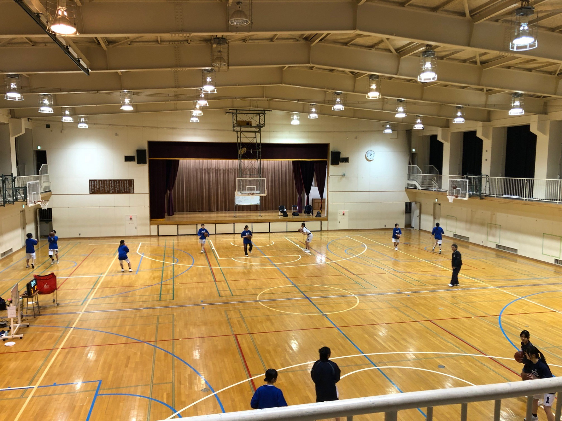 第四商業と合同練習2