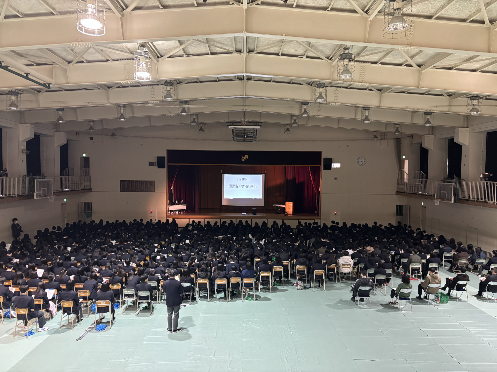 課題研究発表会①