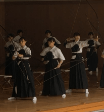 至誠館にて
