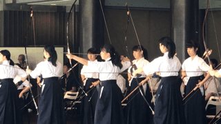 弓道部2019総体予選