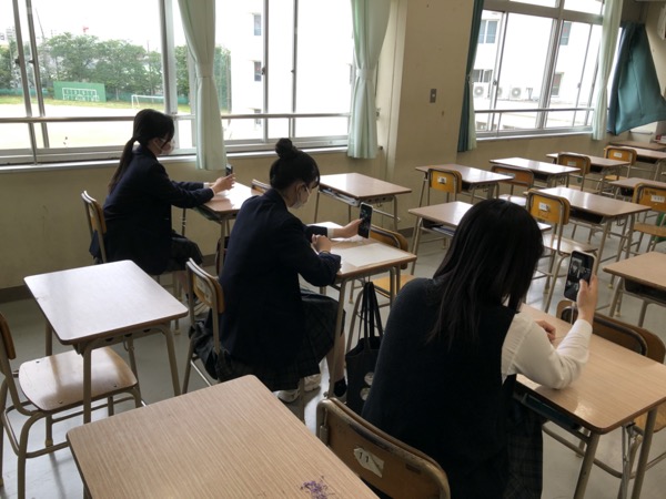 韓国の高校生と交流活動