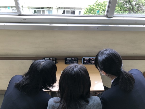 韓国の高校生と交流活動
