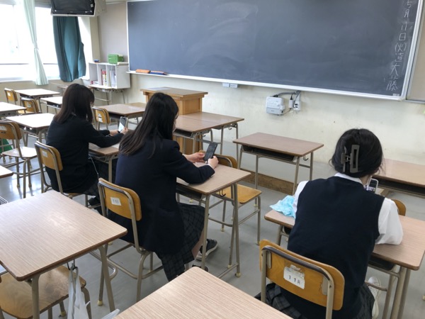 韓国の高校生と交流活動