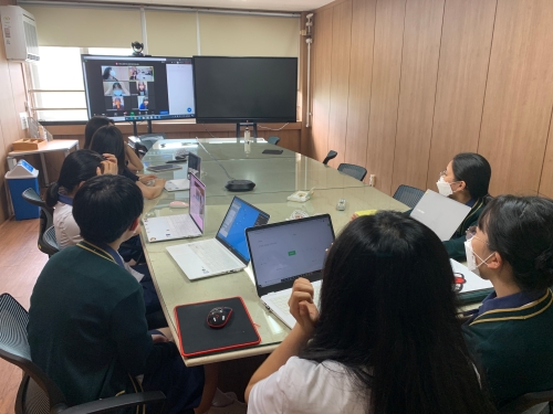 韓国姉妹校交流ミリン美林女子情報科学高校