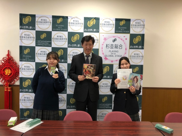 韓国高校生と授業などで交流活動(コロナ禍でも)