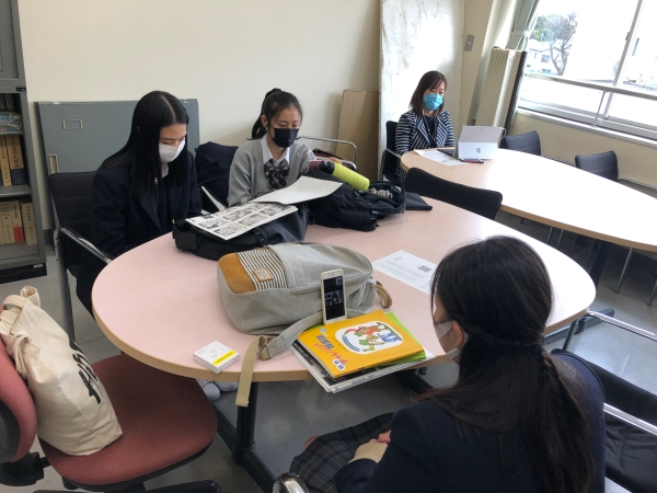 コロナ禍での韓国高校生と国際交流예림디자인고등학교