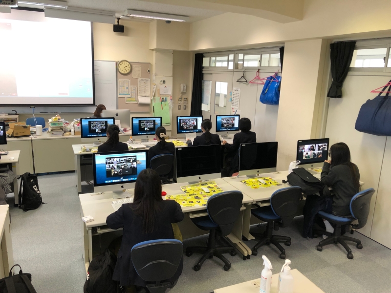 コロナ禍の国際交流・韓国語授業