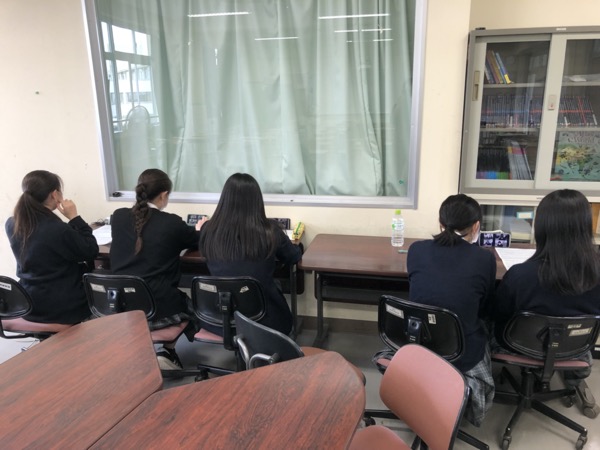 持続する韓国との高校生との国際交流です～杉並総合高校～