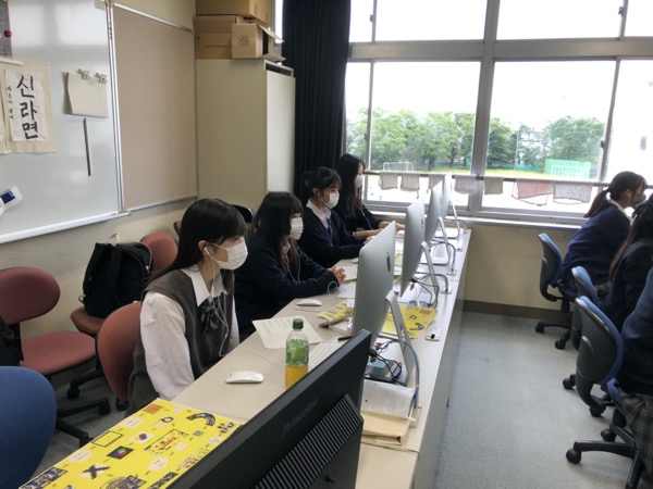 持続する韓国との高校生との国際交流です～杉並総合高校～