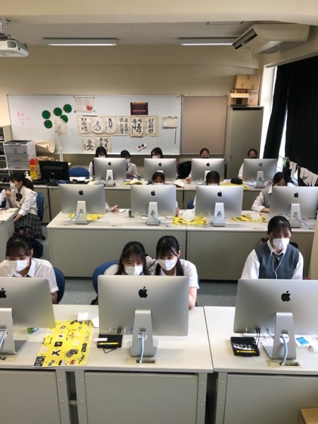 韓国高校生との国際交流　都立杉並総合高校　