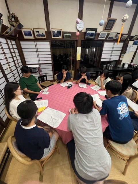 夏合宿ミーティング