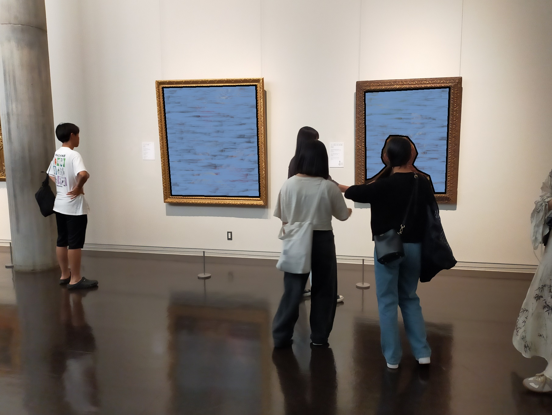 絵画も鑑賞しています