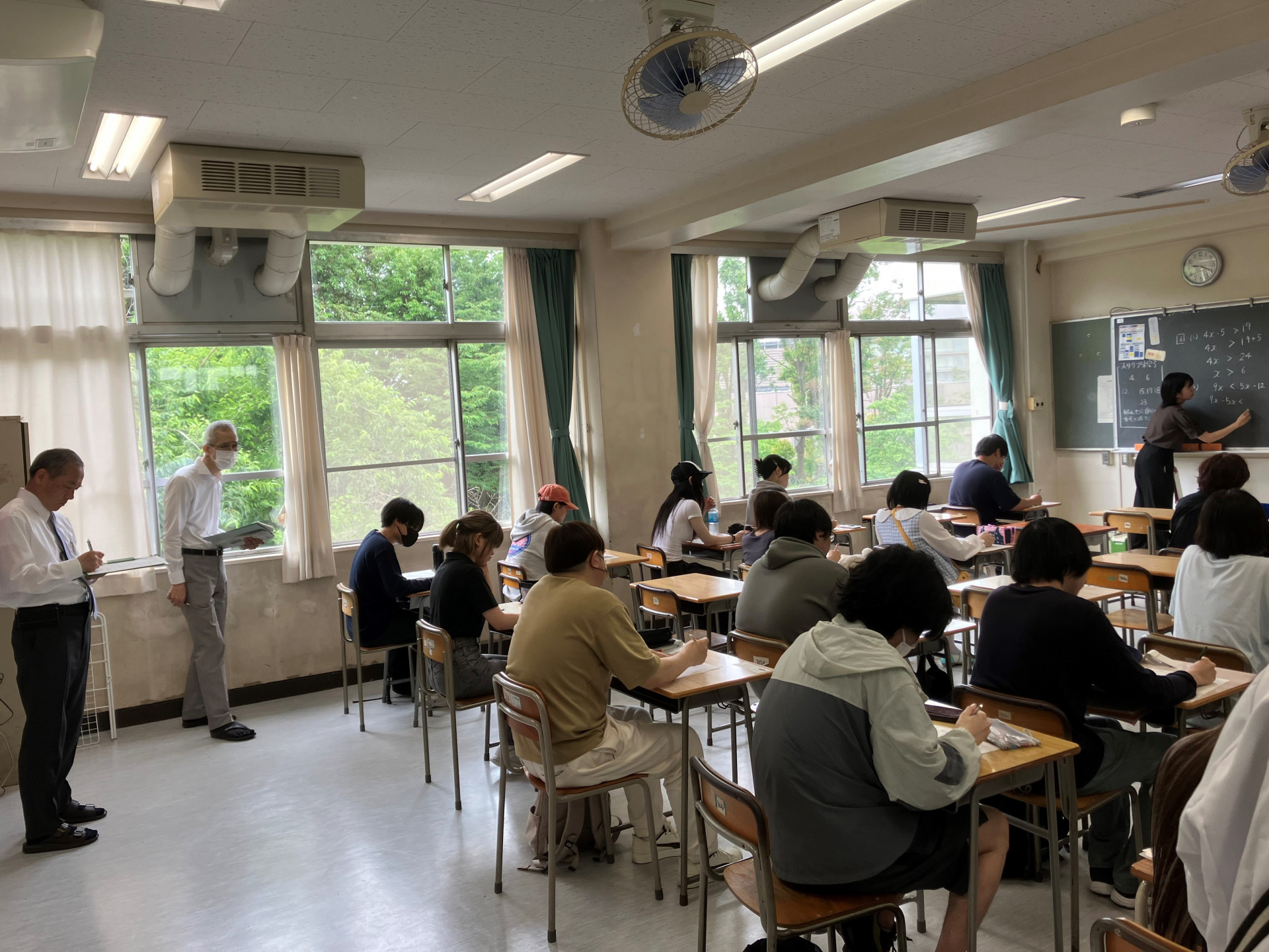 研究授業（鮫）