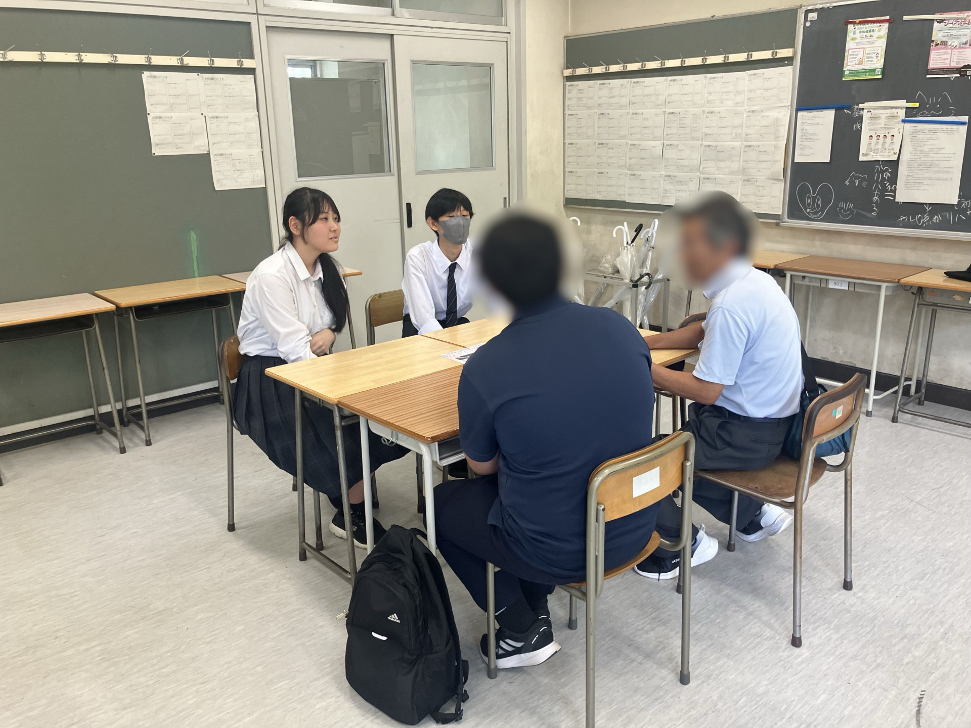 生徒ブース２