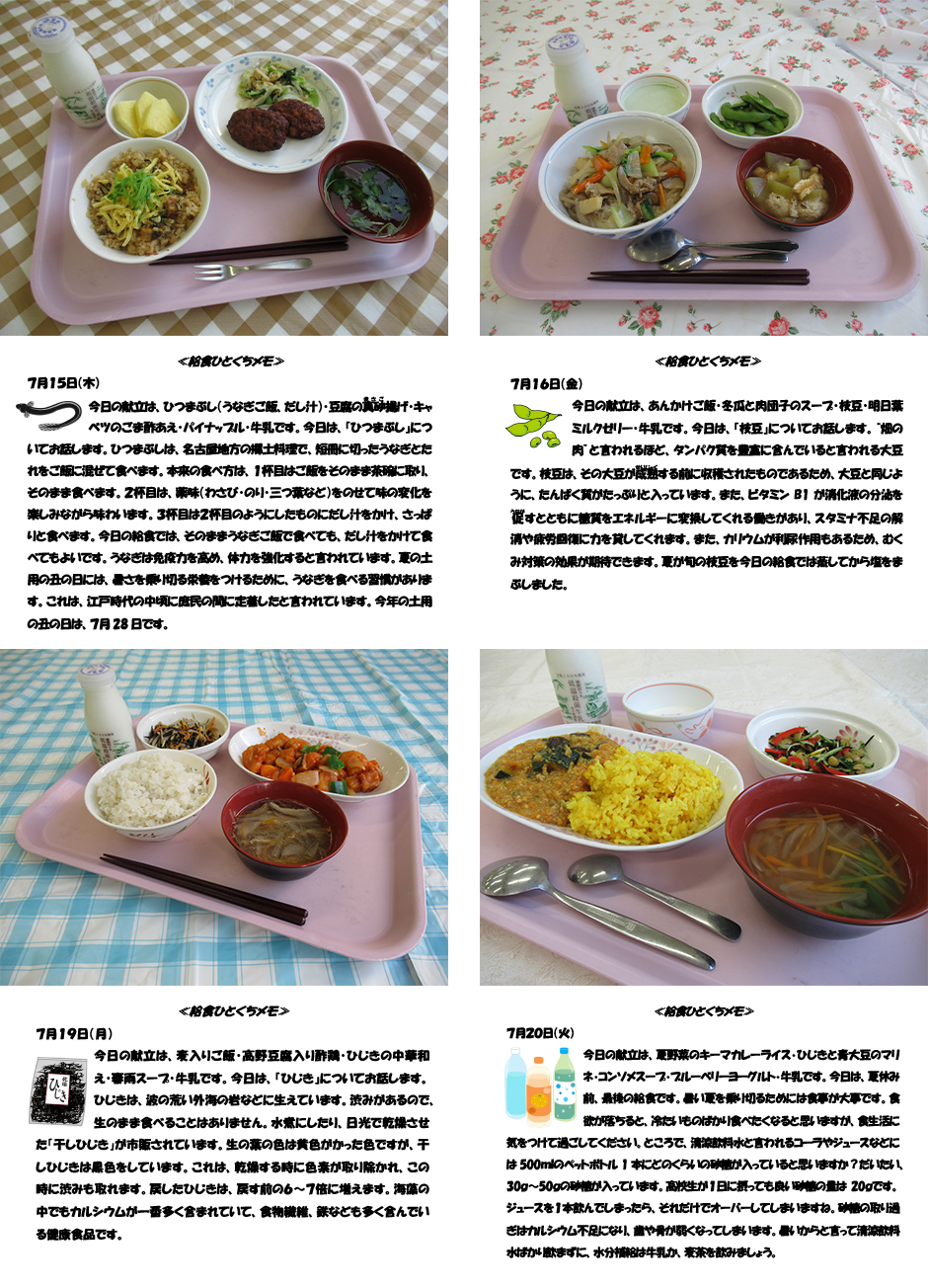 給食の画像