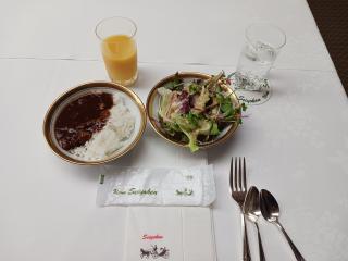 精養軒での夕食メニュー