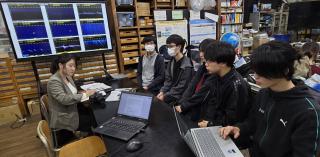 画像１　取材の様子