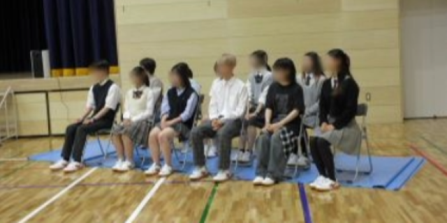 生徒会役員選挙の写真