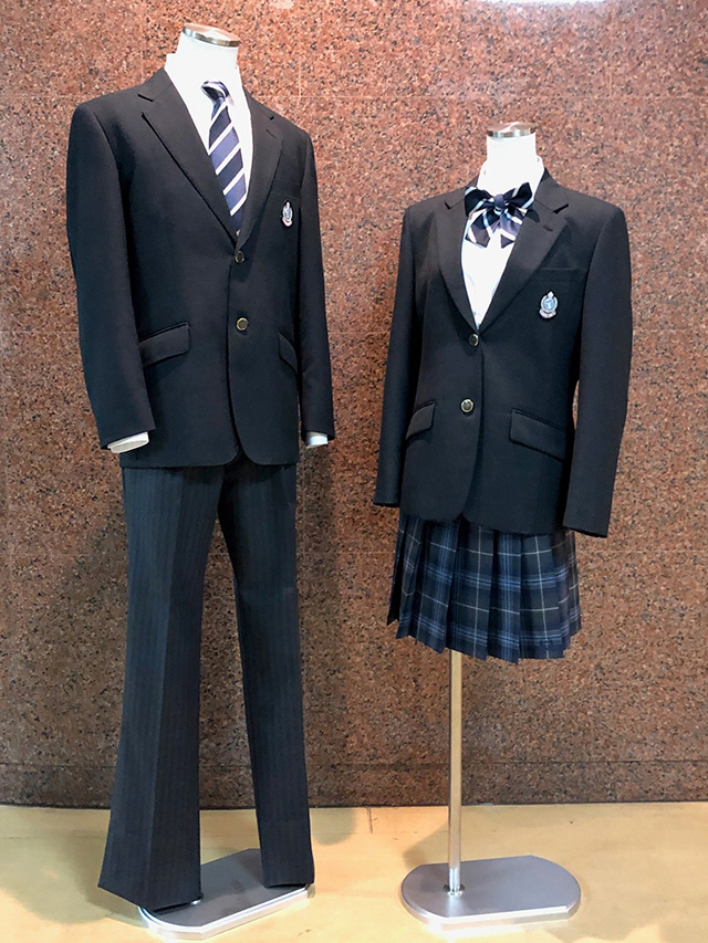制服 校章 校歌 東京都立田柄高等学校 全日制