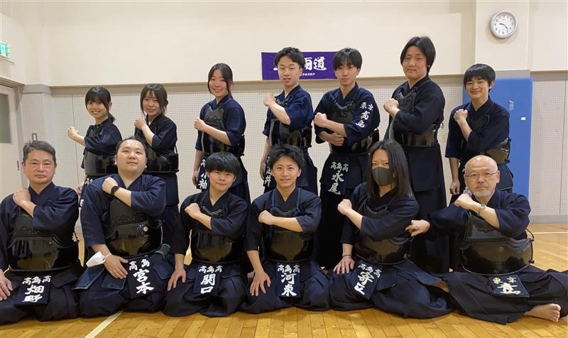 剣道場集合写真