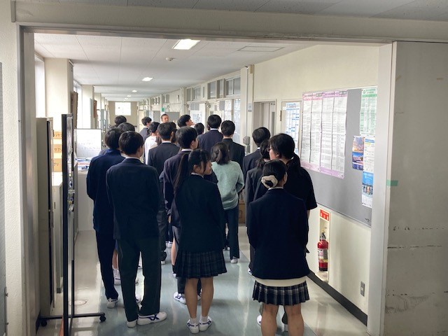 1年校内見学