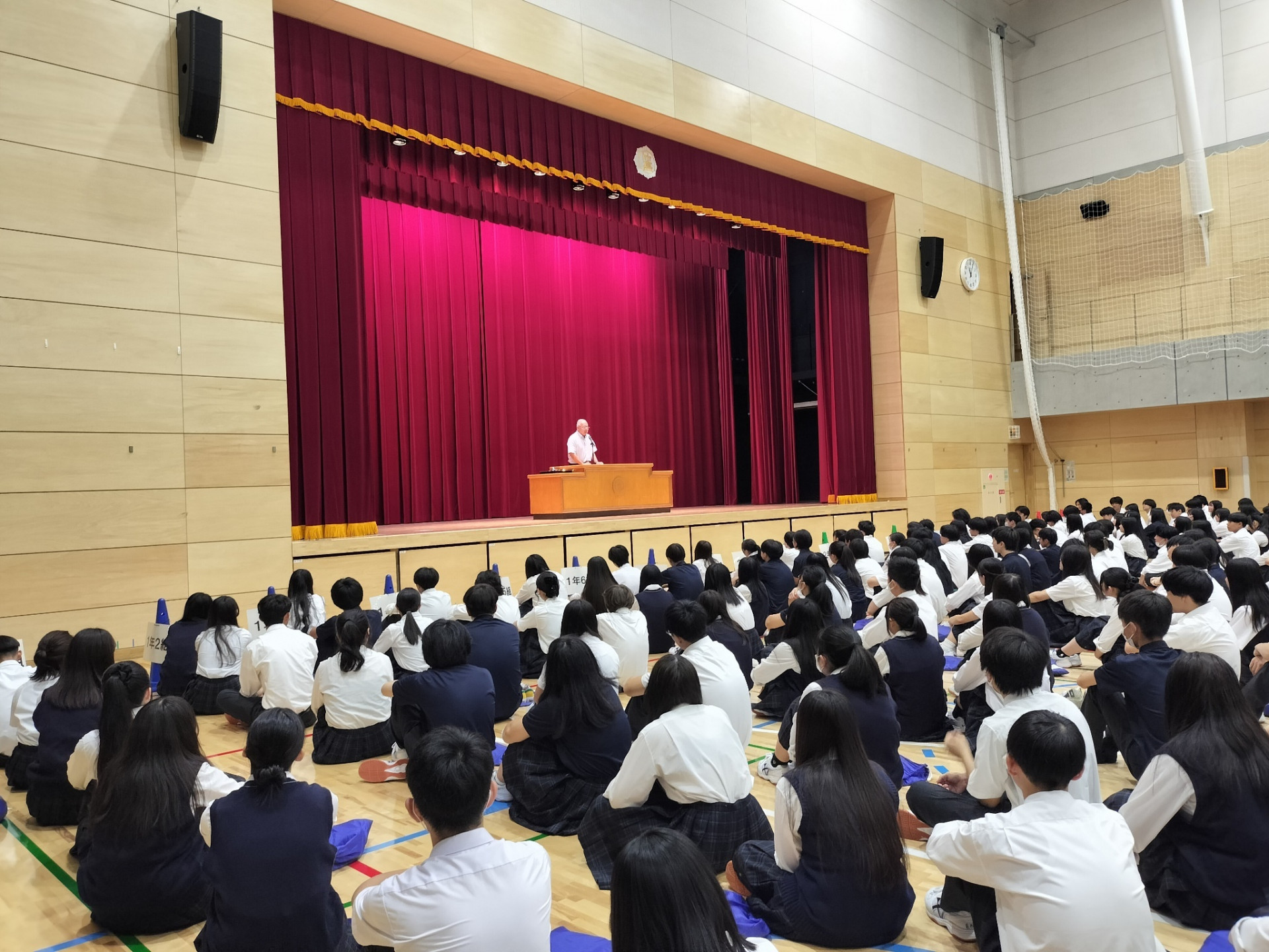R62学期始業式