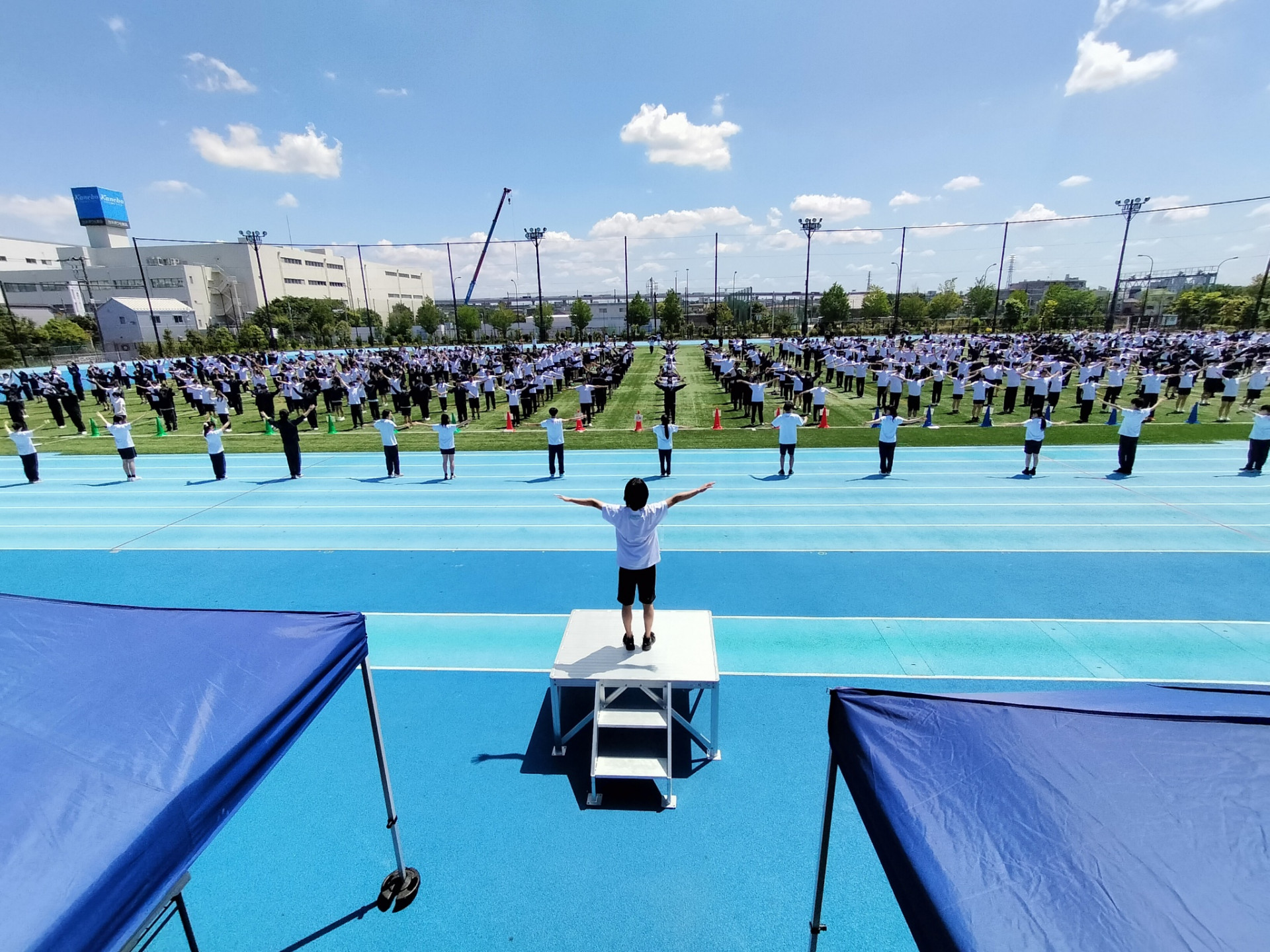 体育祭予行演習