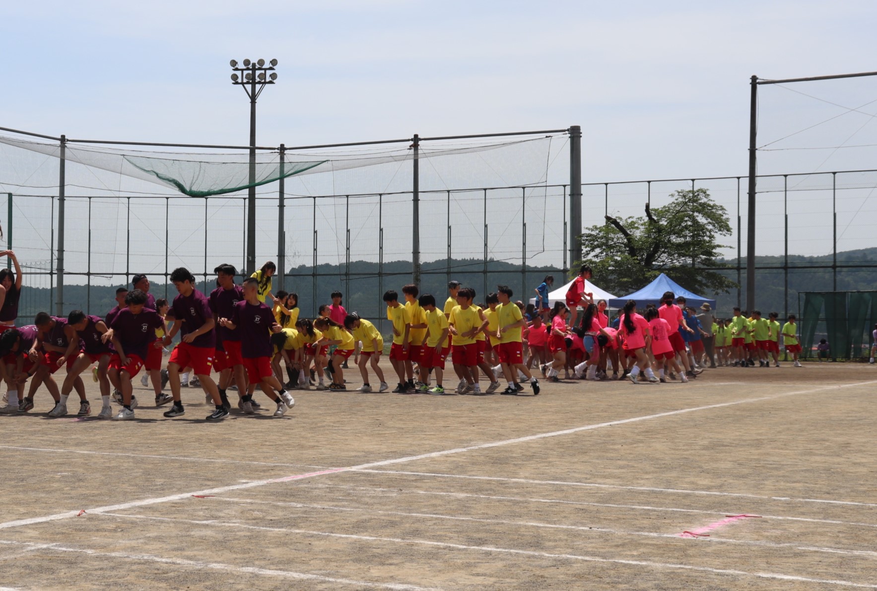0606_体育祭　一学年いかだ流し.JPG