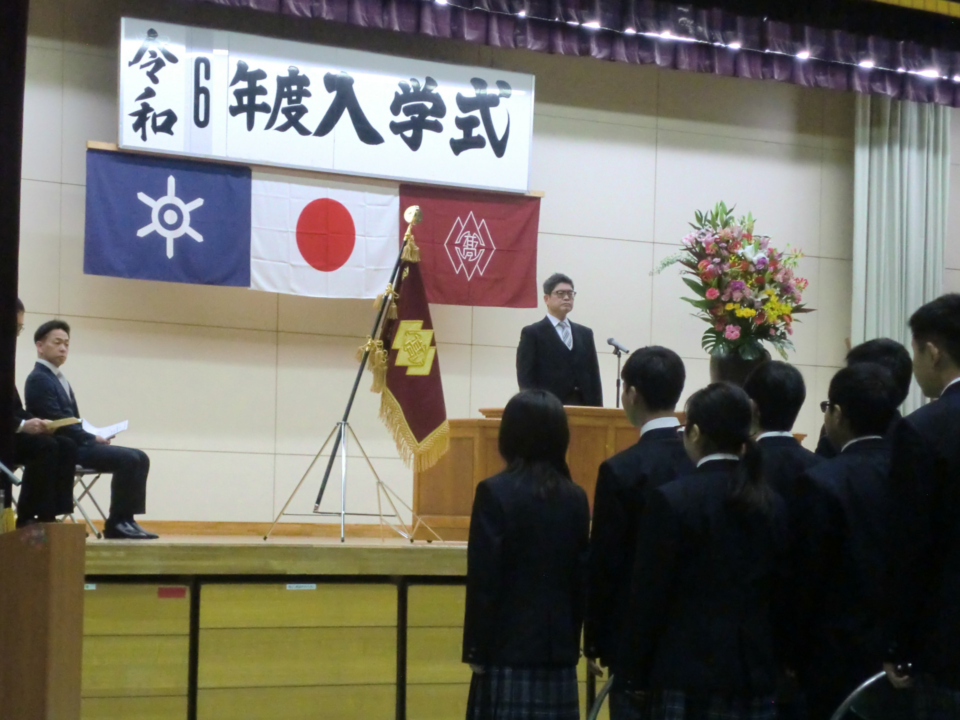 令和6年度入学式（入学許可）.JPG