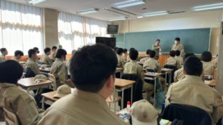 令和６年度授業風景（デュアルシステム科工業技術基礎）