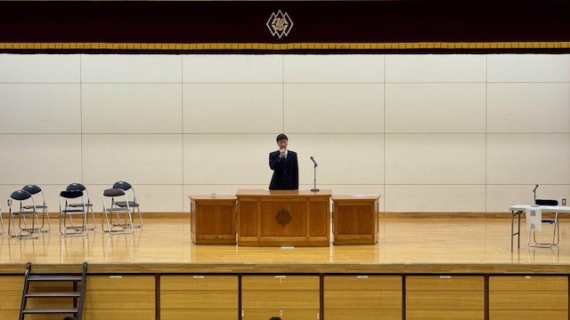 文化祭開会式