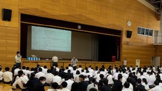 １学期避難訓練（２）