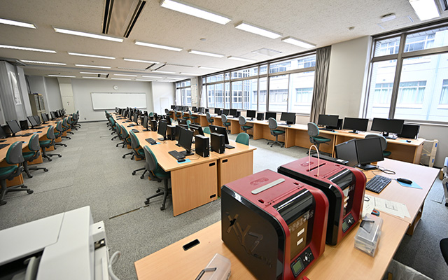 2階　都市工学科　CAD室の画像