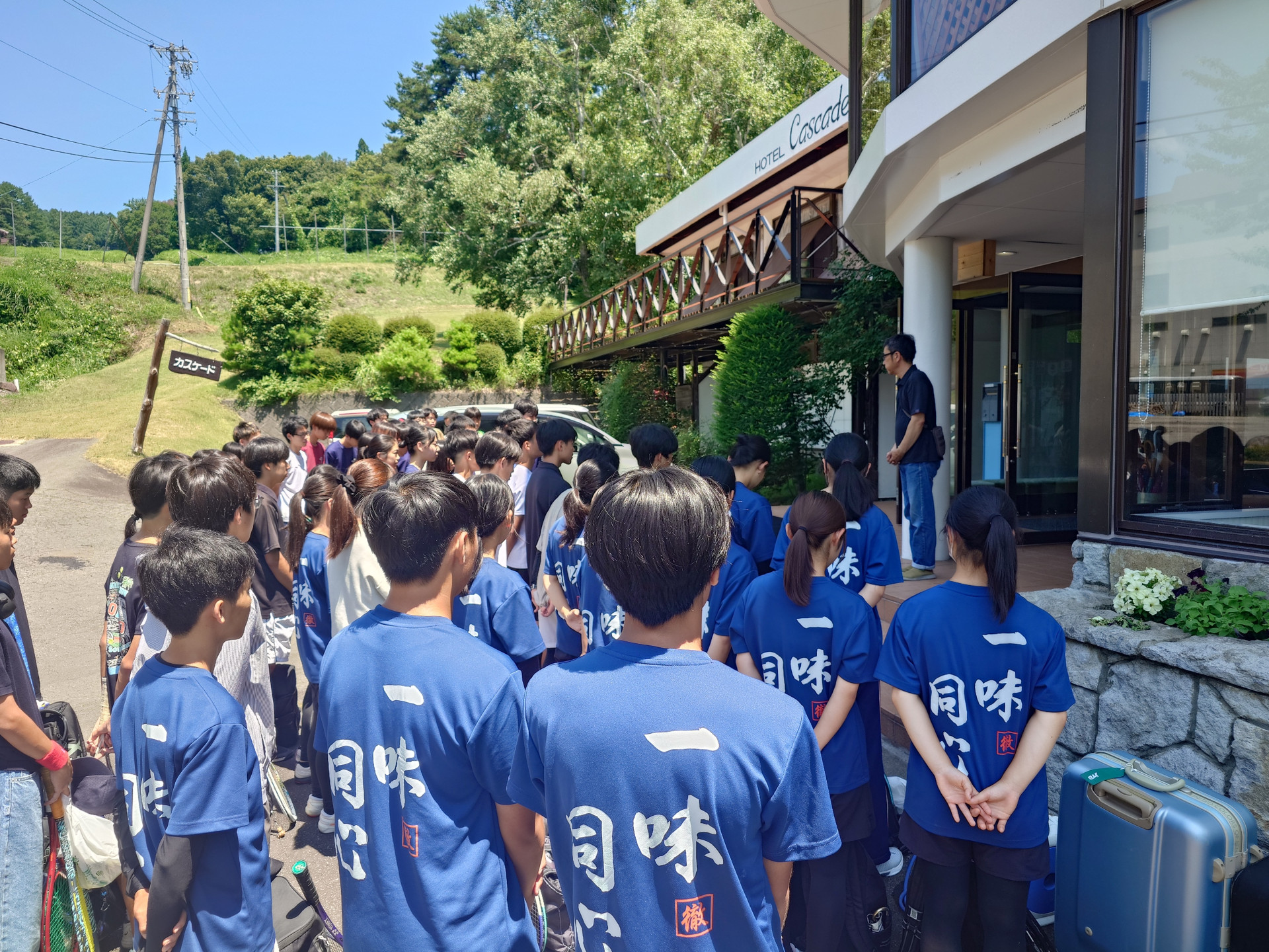 ソフトテニス合宿2025①