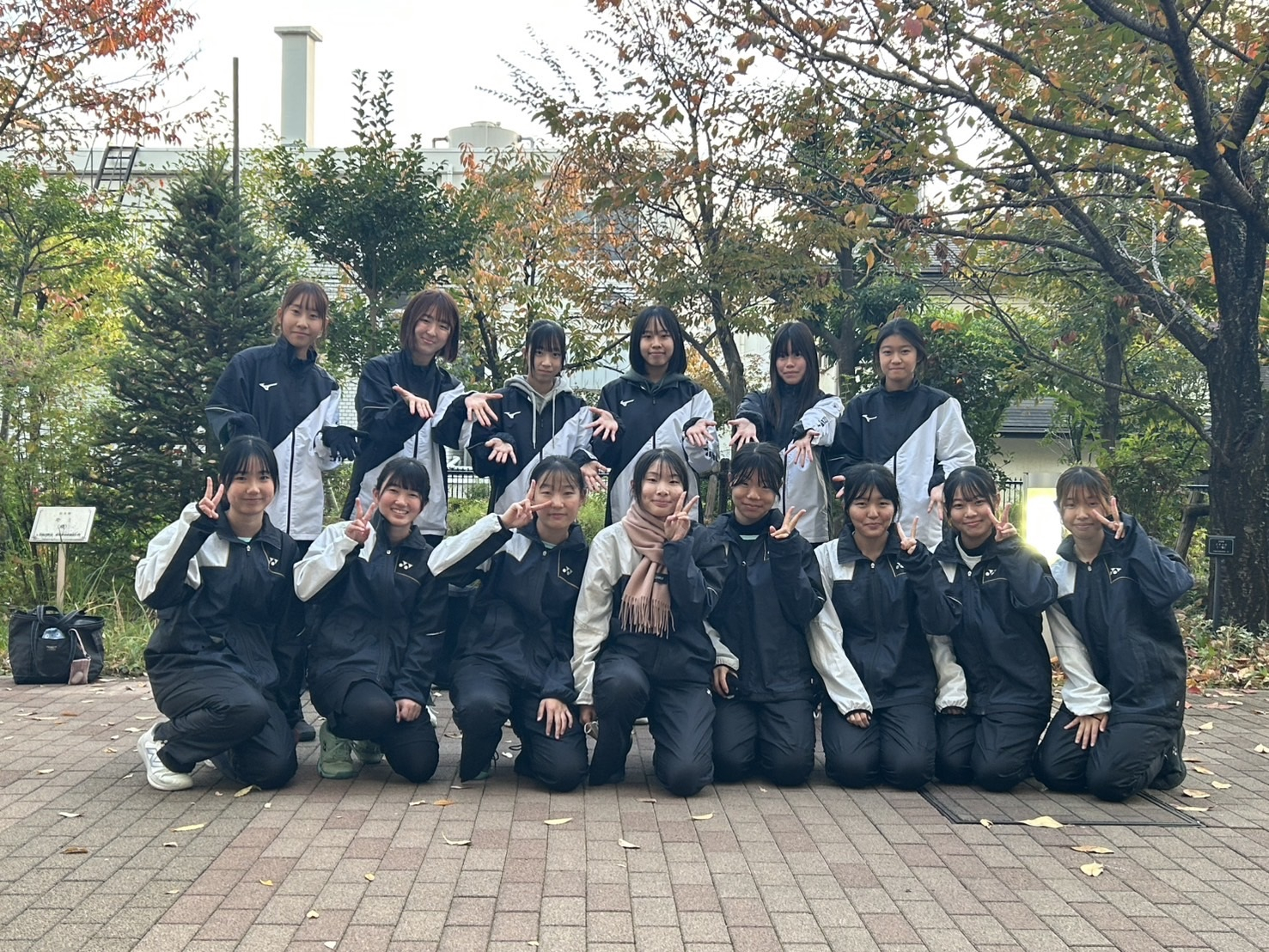 ソフトテニス部インドア予選