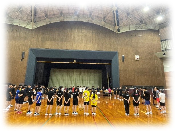バドミントン合宿①